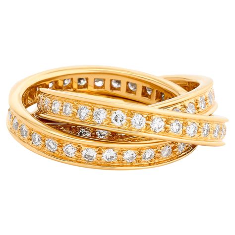 cartier trinity wedding band|cartier trinity ring dupe.